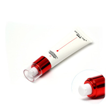 Hot sale product pump cap plastic tube packaging for clear pox eliminate acne cream